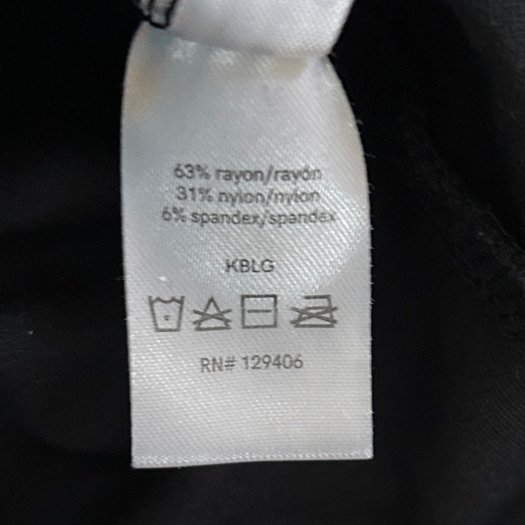 Venus Black Bell Sleeve Top Off shoulder Boho Size M - Picture 7 of 8